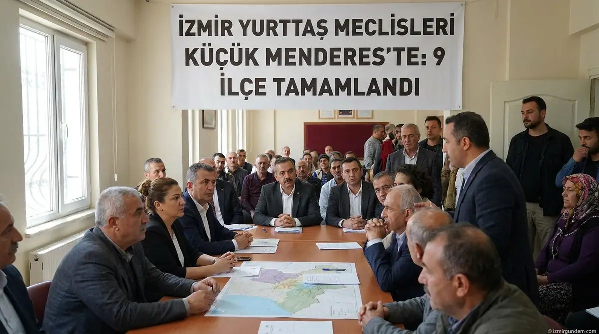 İzmir Yurttaş Meclisleri Küçük Menderes'te: 9 İlçe Tamamlandı
