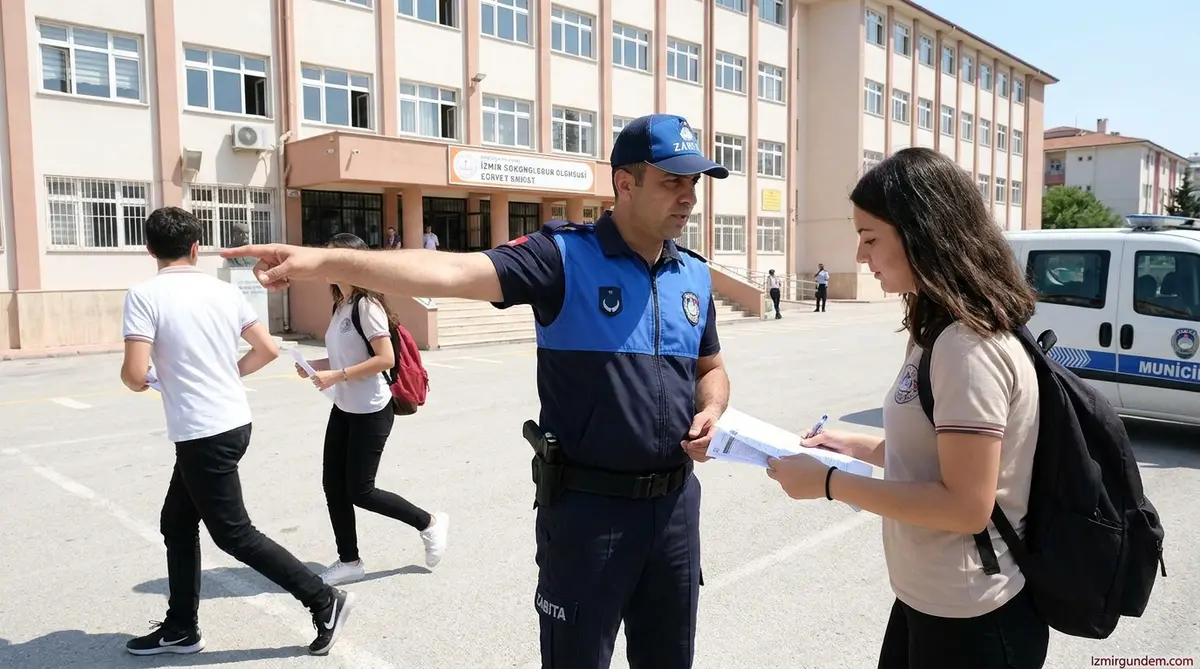 İzmir Zabıtası YKS Mesaisinde: Öğrencilere Hızır...