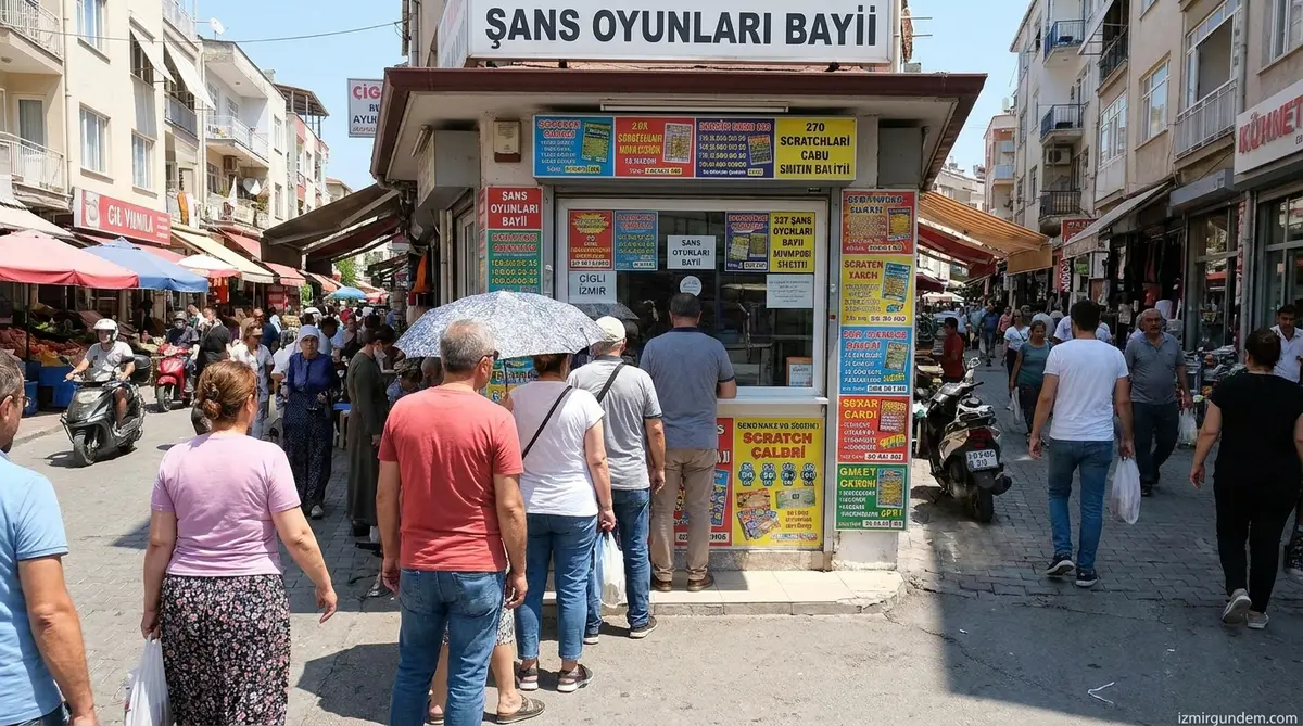 İzmir Çiğli'de Kazı Kazan'dan 20 Milyon TL İkramiye Çıktı
