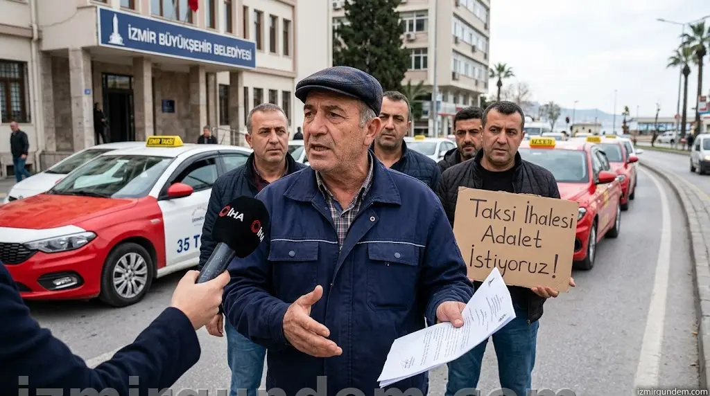İzmir'de 100 Yeni Taksi Plakası İçin Geri Sayım: İhale İptal mi Edildi?