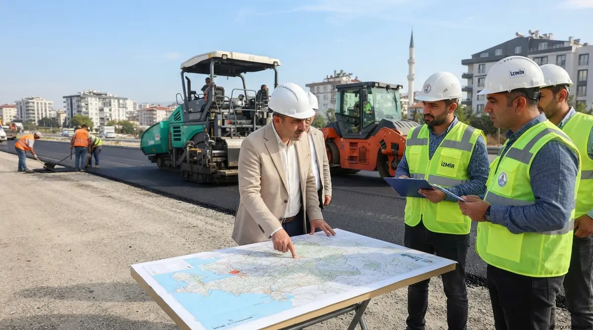 İzmir'de 16 İlçeyi Kapsayan Asfalt ve Çevre İhalesi Başlıyor