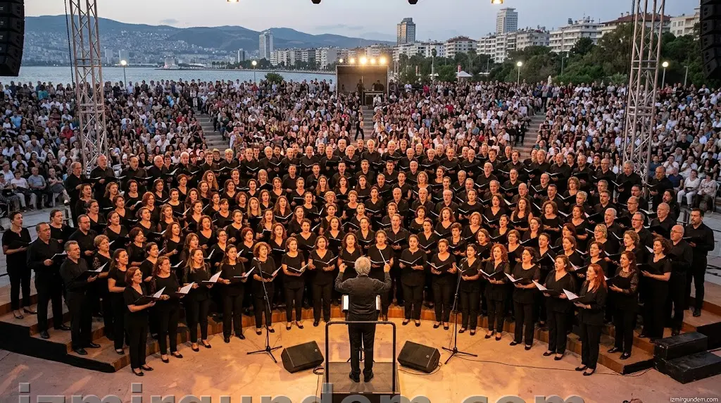 İzmir'de 2 Bin 560 Sanatçı Korolarda Buluşuyor