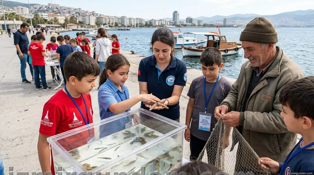 İzmir'de 200 Çocuk Deniz Dünyasını Keşfetti: Yeni Nesil Balıkçılar...