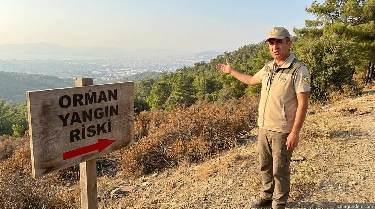 İzmir'de 2026 Yazı İçin Korkutan Orman Yangını Uyarısı