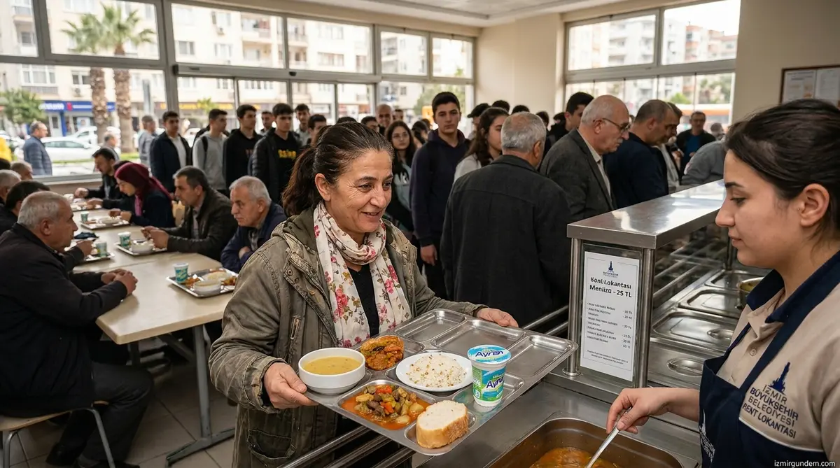 İzmir'de 25 TL'ye Yemek Dönemi: 1 Milyon Hedefi