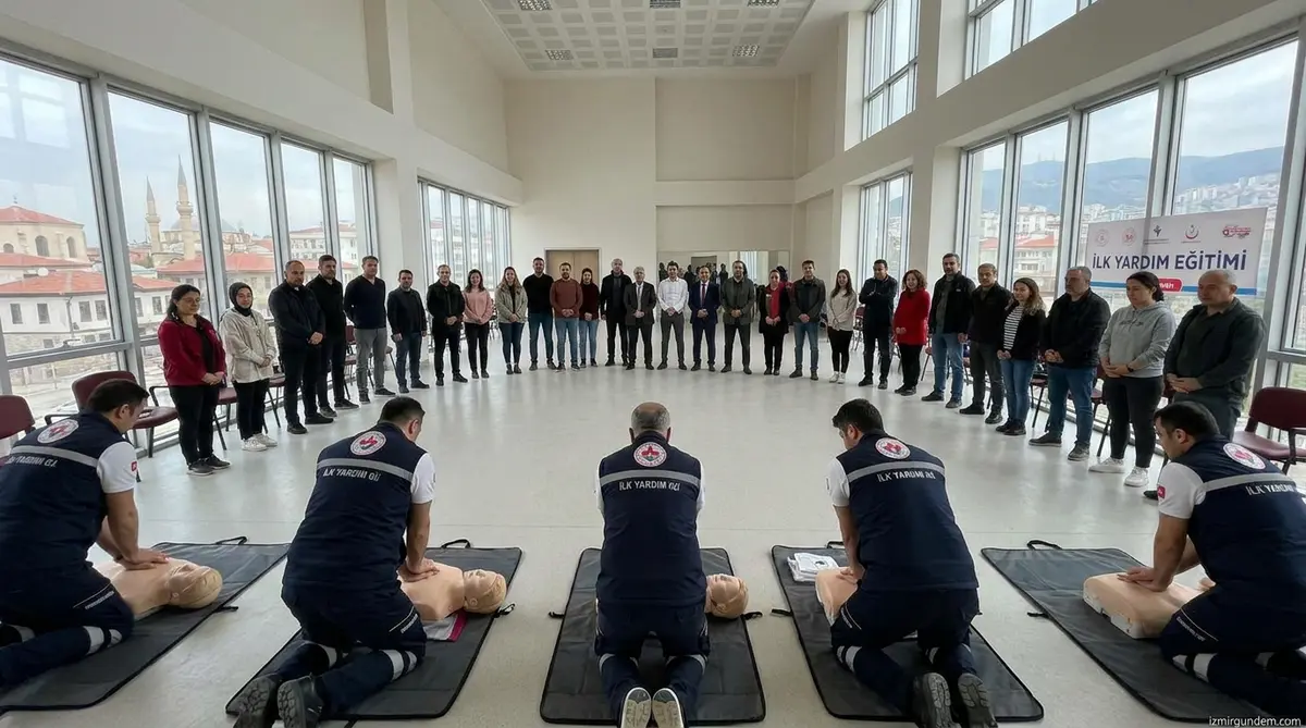İzmir'de 4 Bin 600 Kişi Hayat Kurtarmayı Öğrendi