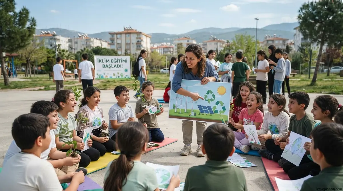 İzmir'de 5 Bin Çocuğa İklim Eğitimi: Büyükçiğli'de Başladı