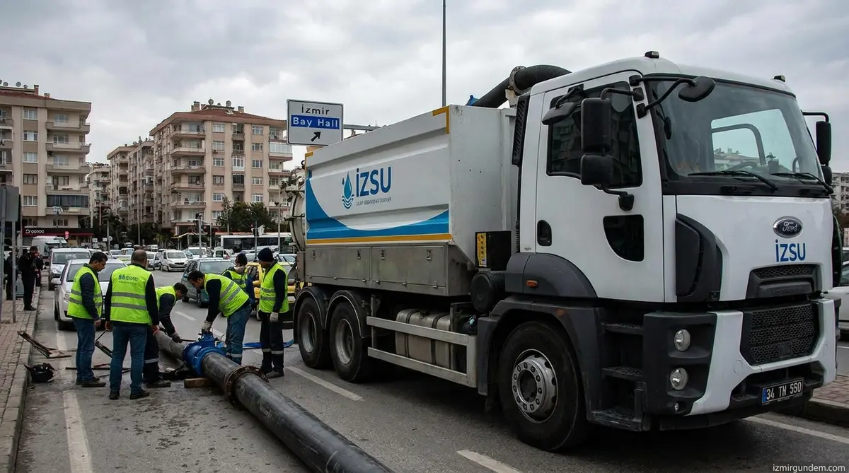 İzmir'de 5 İlçede Su Kesintisi: İZSU Saat Verdi