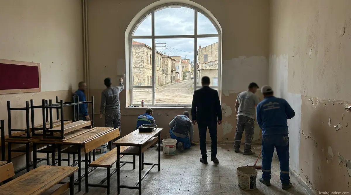 İzmir'de 50 Yükümlü 11 Okulu Yeni Döneme Hazırladı