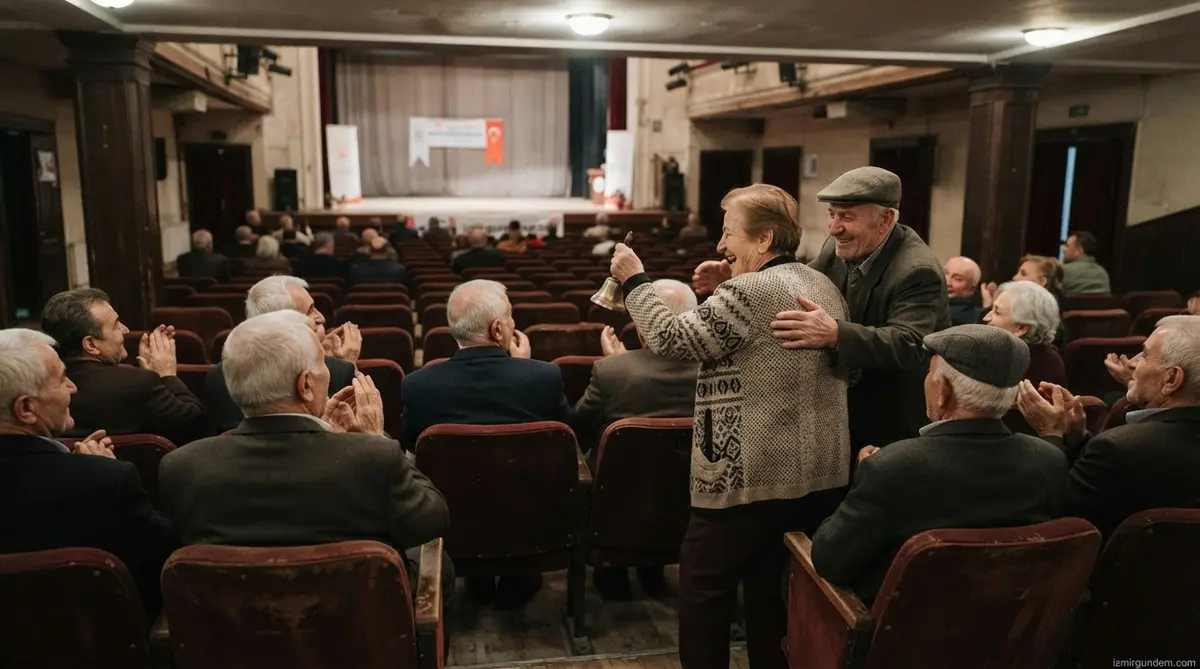 İzmir'de 60 Yaş Üstü 154 Öğrenci İçin Son Ders Zili Çaldı