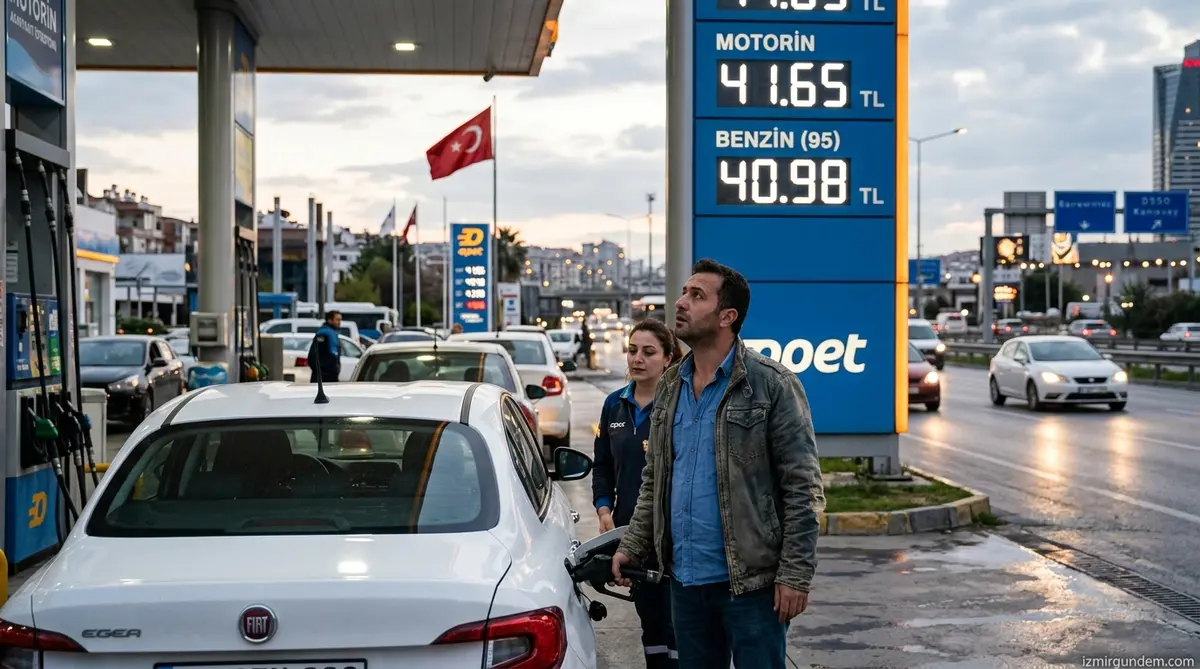 İzmir'de Akaryakıt Fiyatlarına Dev Zam Geldi