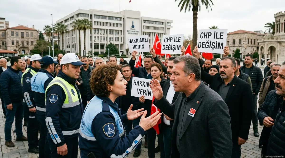 İzmir'de Belediye Memurları ve CHP Arasında Kritik...