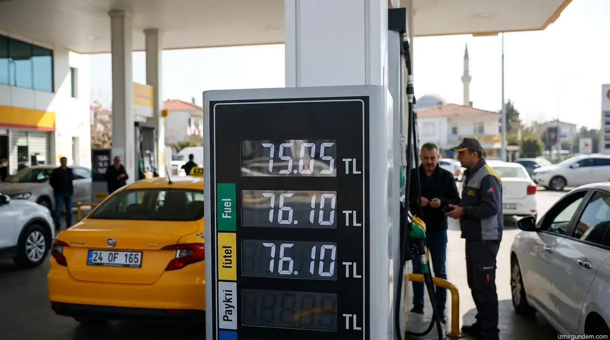 İzmir'de Benzin Fiyatı 75 TL Baremini Aştı: İşte Yeni Liste