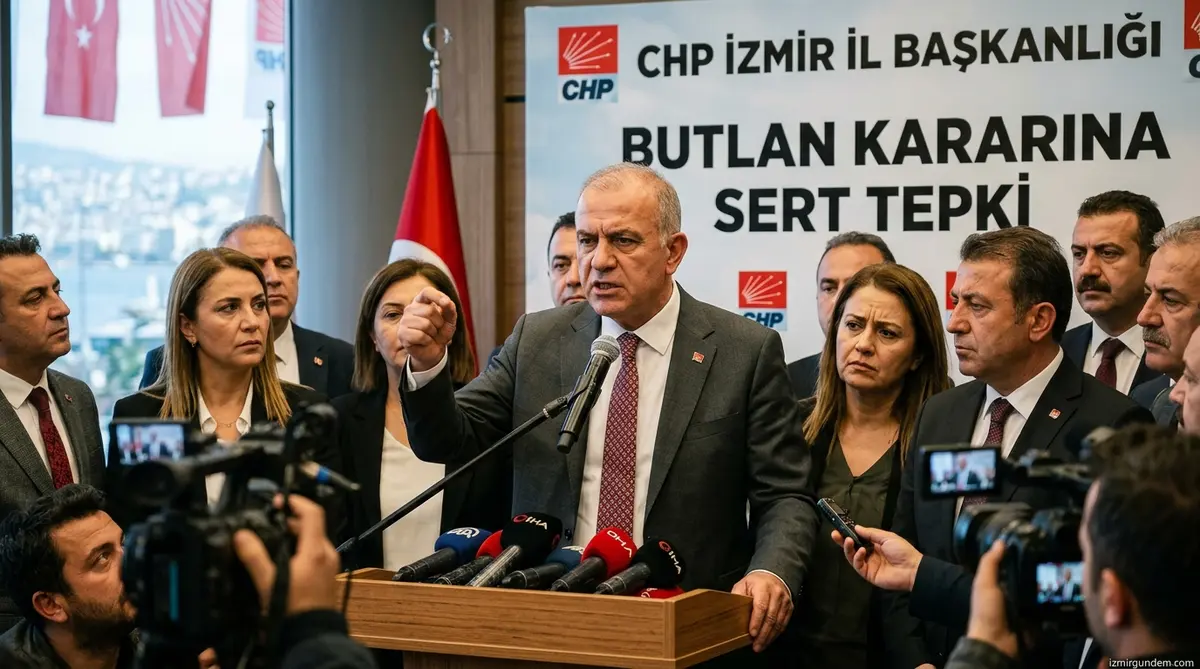 İzmir'de CHP Grubundan Butlan Kararına Sert Tepki
