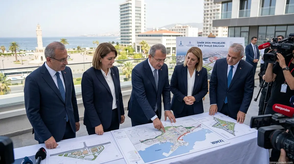 İzmir'de Dev İhale Dalgası: 5 Büyük Kurum 2026 İçin Düğmeye Bastı