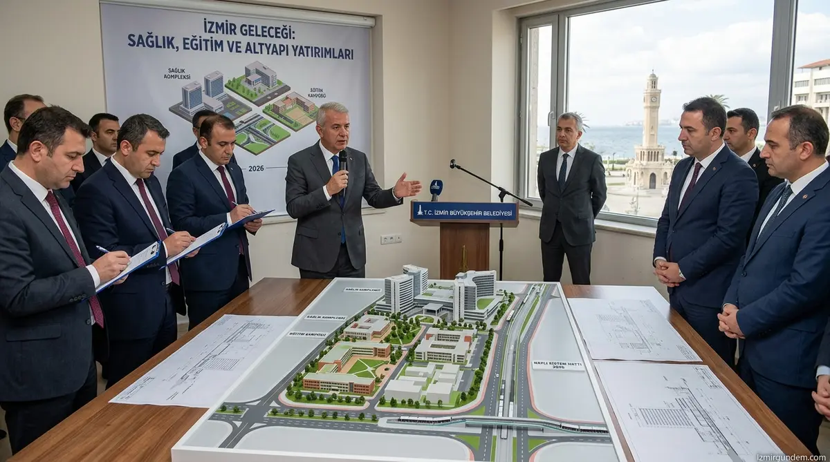 İzmir'de Dev İhale Hamlesi: Sağlık, Eğitim ve Altyapıda 2026...