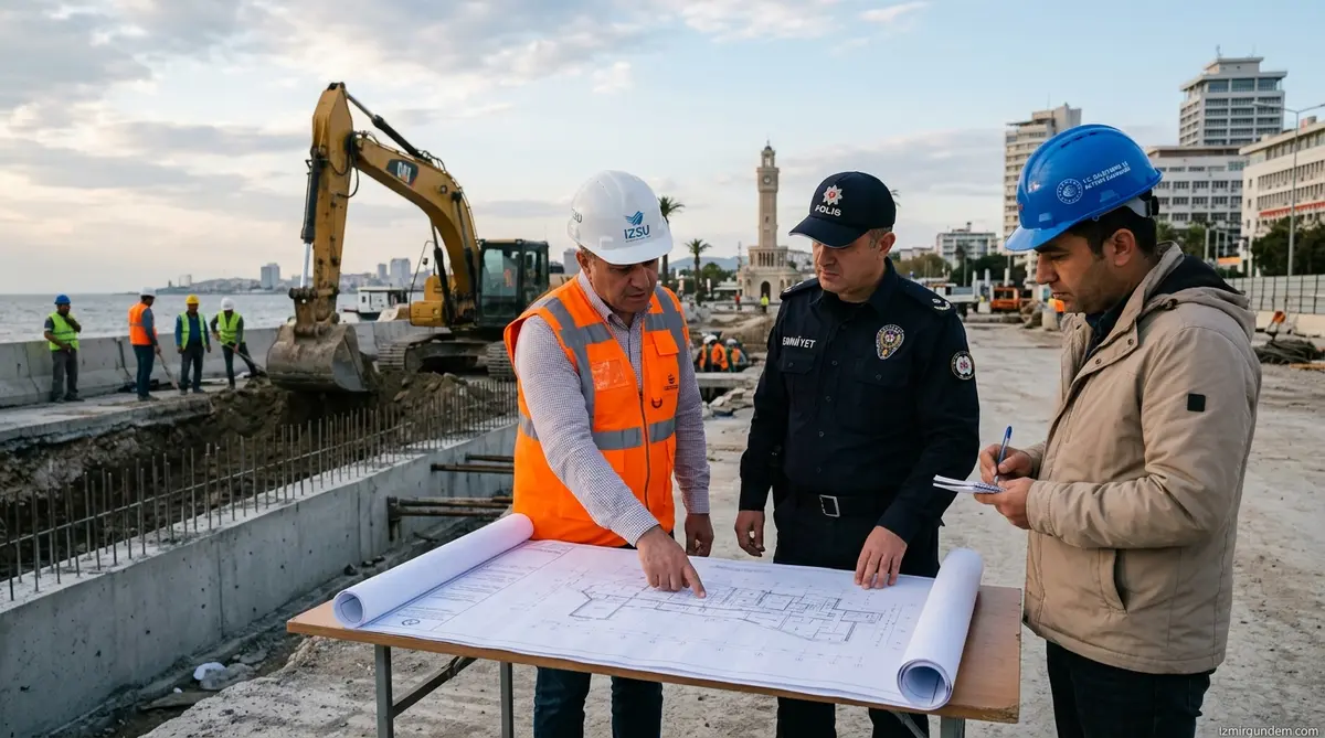 İzmir'de Dev İhale Mesaisi: 3 Kurum Altyapı ve Güvenlik İçin Düğmeye Bastı