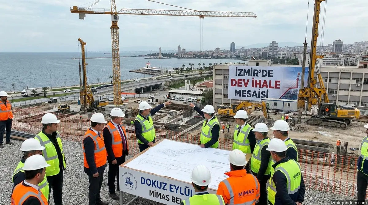 İzmir'de Dev İhale Mesaisi: Dokuz Eylül ve Mimas Bel Düğmeye Bastı