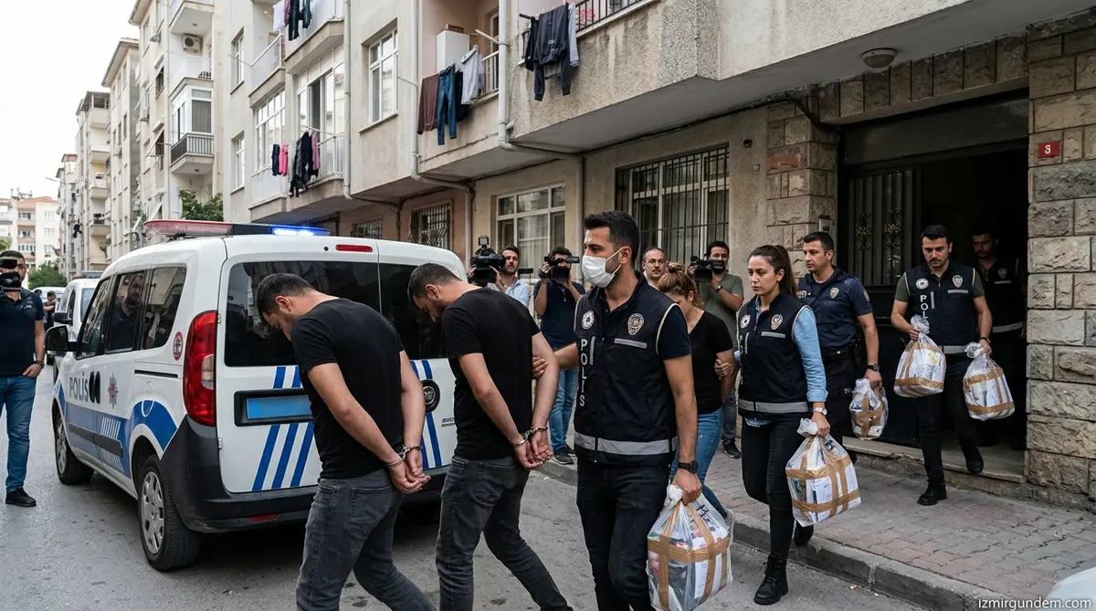 İzmir'de Dev Uyuşturucu Operasyonu: 4 Tutuklama