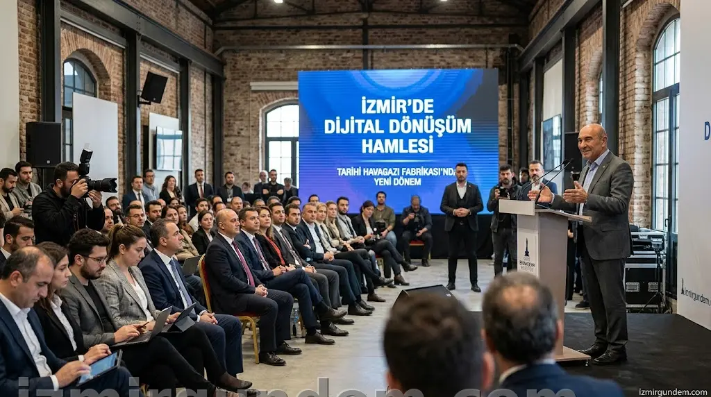 İzmir'de Dijital Dönüşüm Hamlesi: Tarihi Havagazı Fabrikası'nda Yeni Dönem