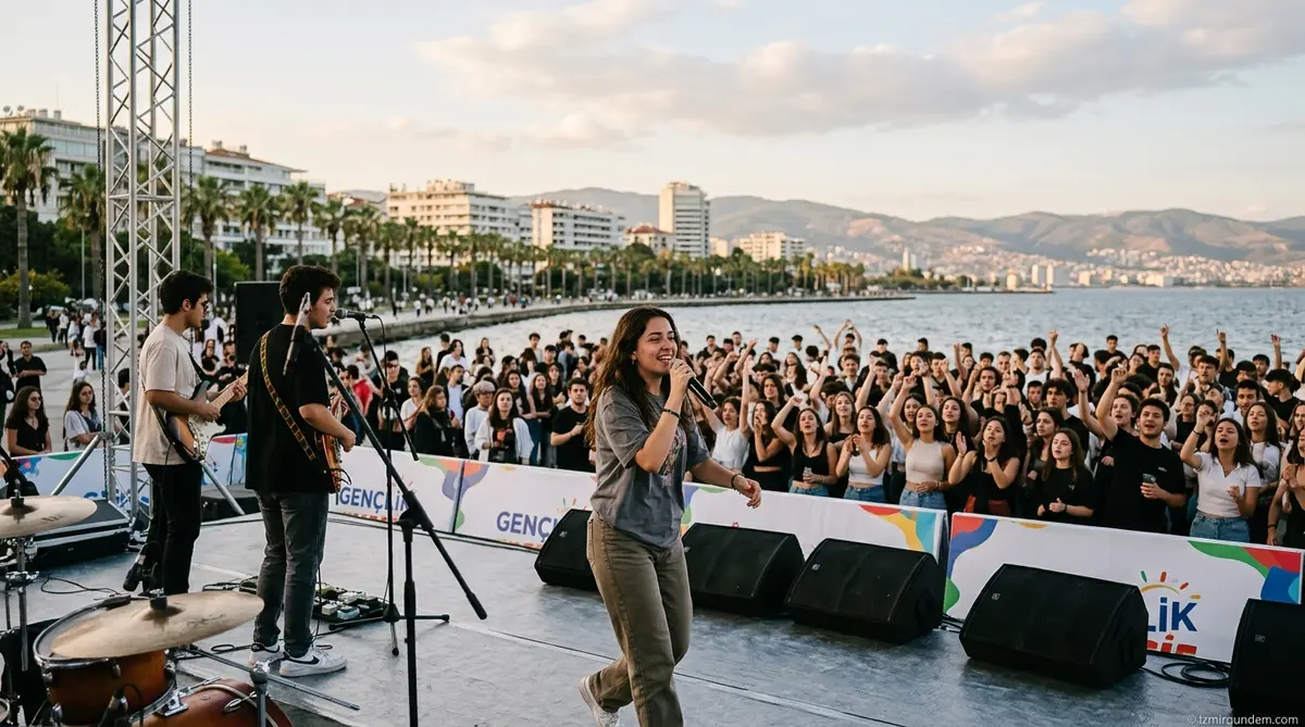 İzmir'de Gençlik Günleri: Sahne Gençlerin Oldu