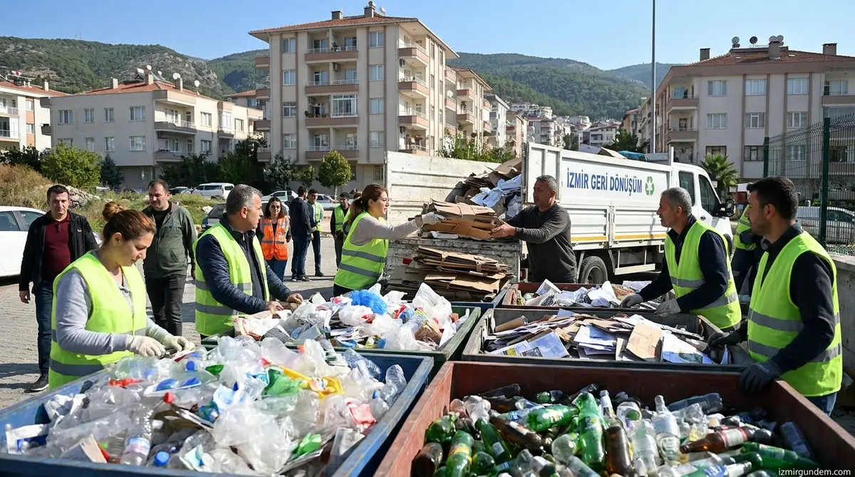 İzmir'de Geri Dönüşüm Seferberliği: Evka-3 Zirvede