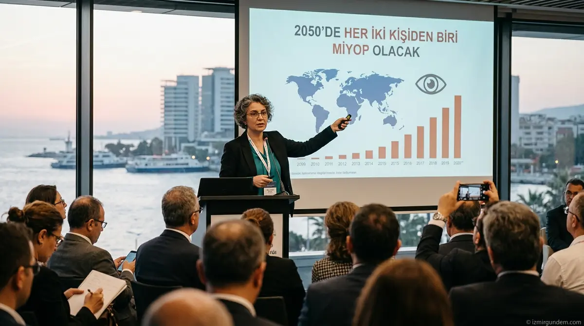 İzmir'de Görme Sağlığı Zirvesi: 2050'de Her İki Kişiden Biri Miyop Olacak