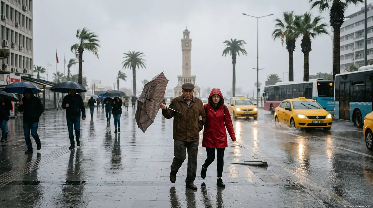 İzmir'de Haftalık Hava Durumu: Sağanak Yağış ve Sıcaklık Dalgası Geliyor