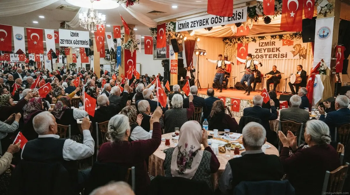 İzmir’de Huzurevi Sakinlerinden Coşkulu 29 Ekim Balosu