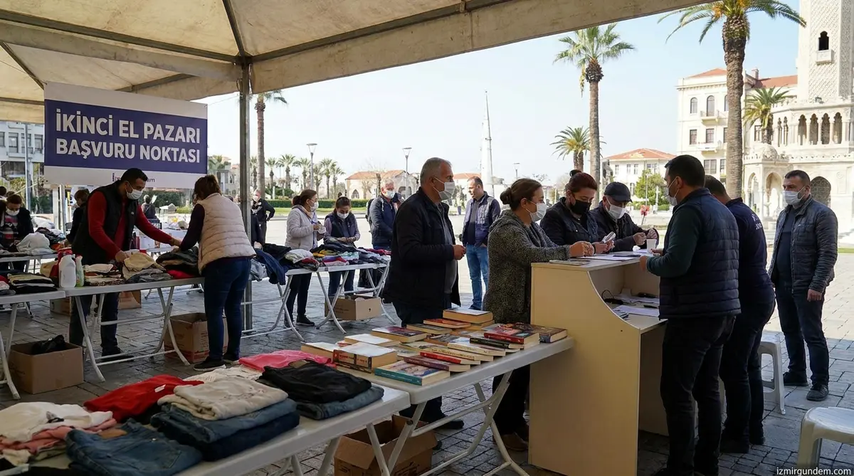 İzmir'de İkinci El Pazarları Kuruluyor: Başvurular...