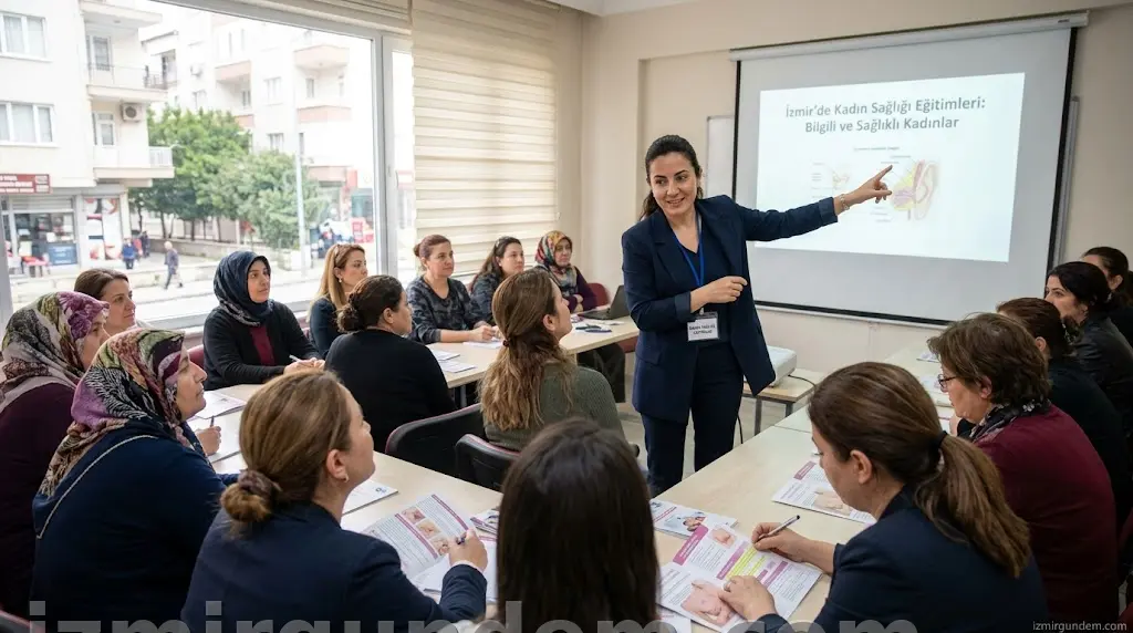 İzmir'de Kadın Sağlığı Eğitimleri 30 İlçeye Yayılıyor