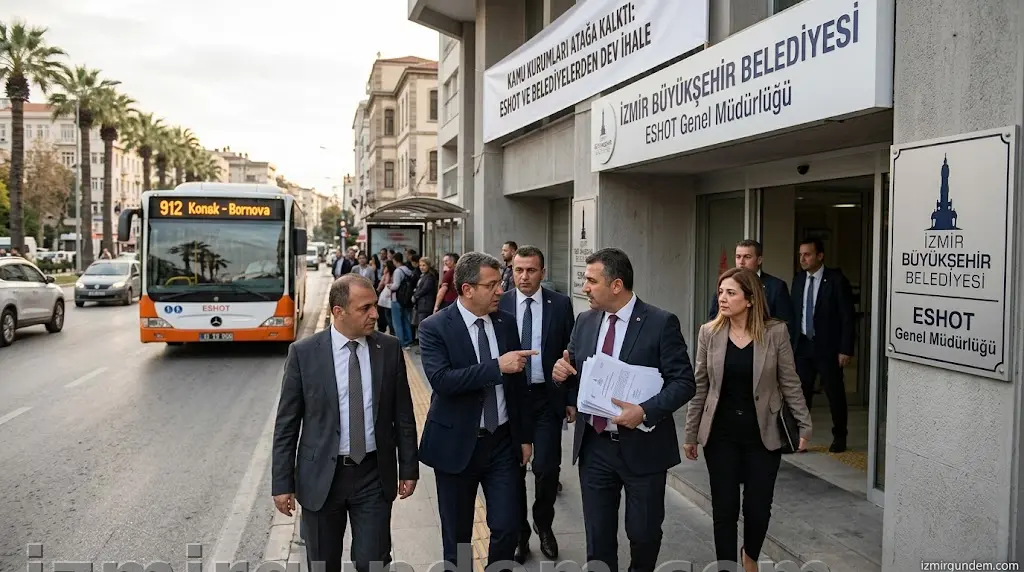 İzmir'de Kamu Kurumları Atağa Kalktı: ESHOT ve Belediyelerden Dev İhale...