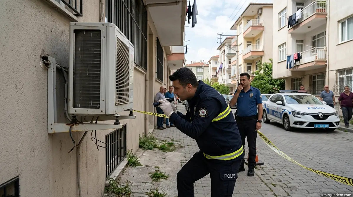 İzmir'de Klima Üzerinden Hırsızlık Girişimi: 2 Şüpheli Serbest Bırakıldı