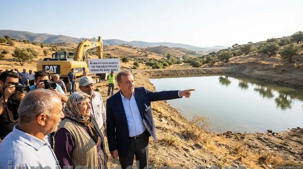 İzmir'de Kuraklığa Karşı 100 Yeni Gölet Hamlesi