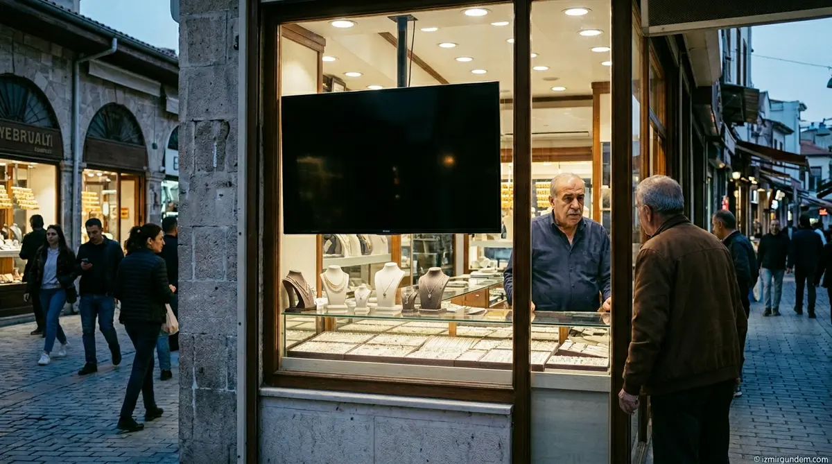 İzmir'de Kuyumcular Ekran Kararttı: Altında Fahiş Fiyat...