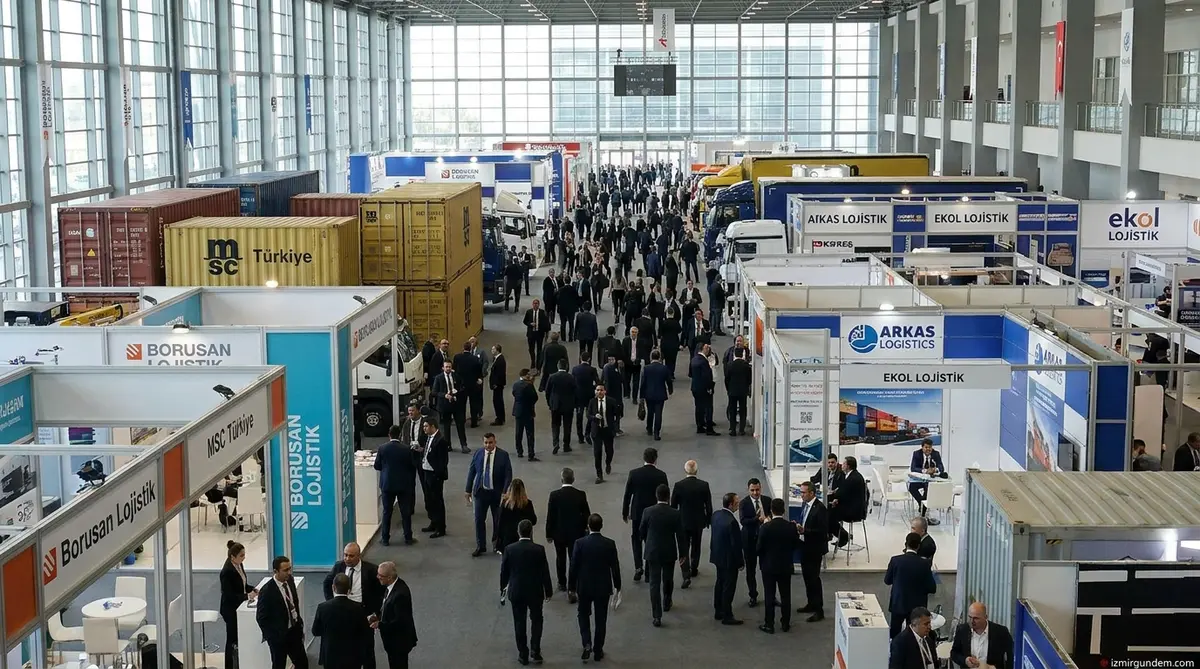 İzmir'de LOGISTECH Fuarı'na 35 Ülkeden 18 Bin Ziyaretçi