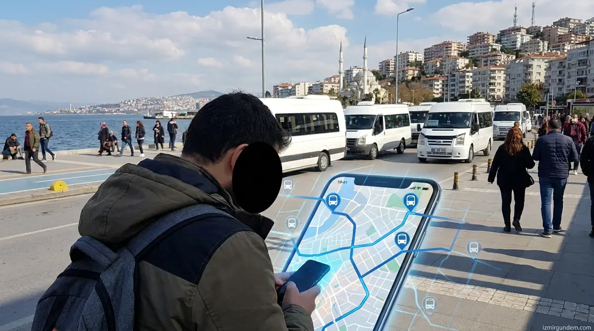 İzmir'de Minibüs Dönemi Dijitalleşti: 400 Hat Tek Sitede