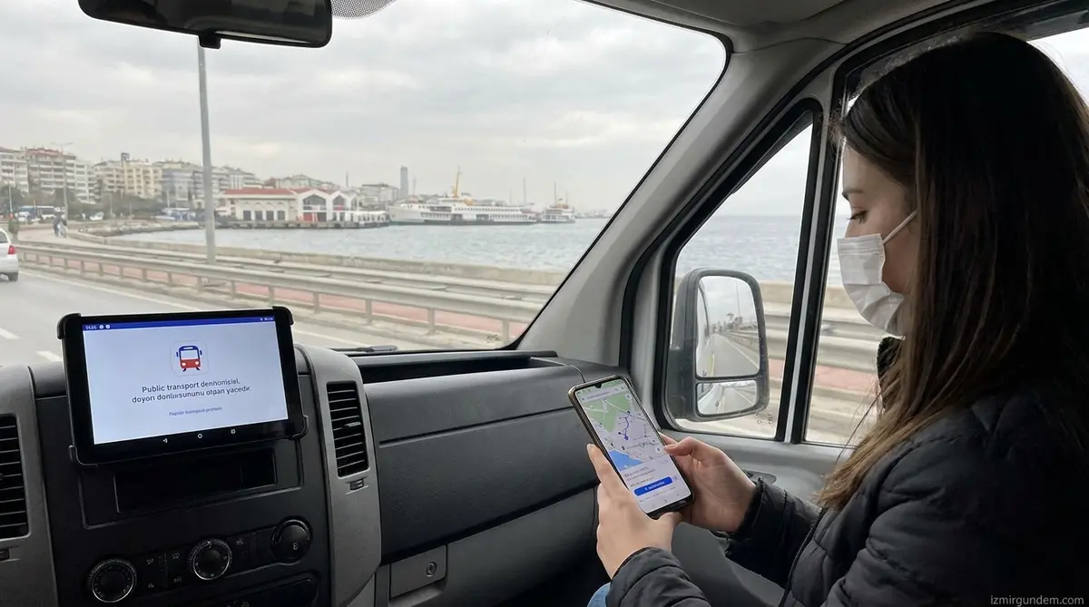 İzmir'de Minibüs Hatları Dijitalleşti: Güzergah ve Ücretler Tek Tıkla