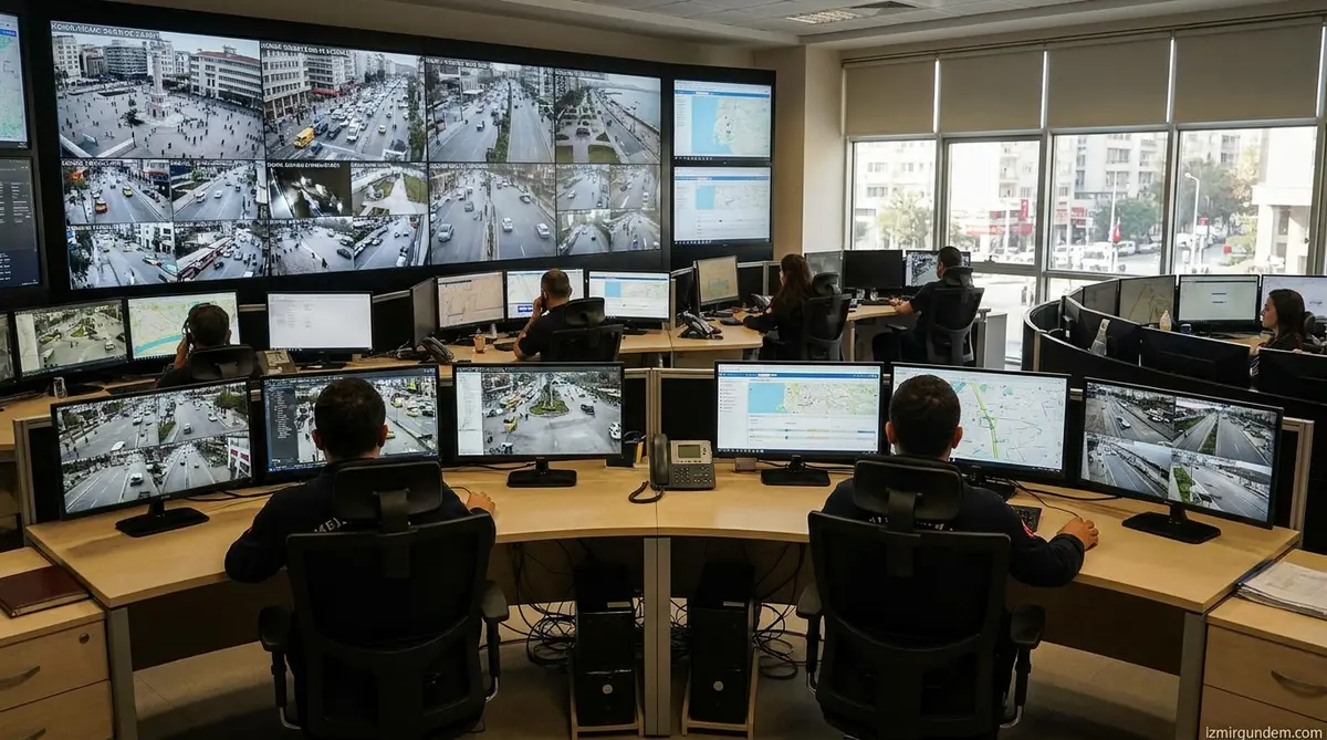 İzmir'de Okul Trafiğine İZUM Kıskacı: 85 Kamera Devrede