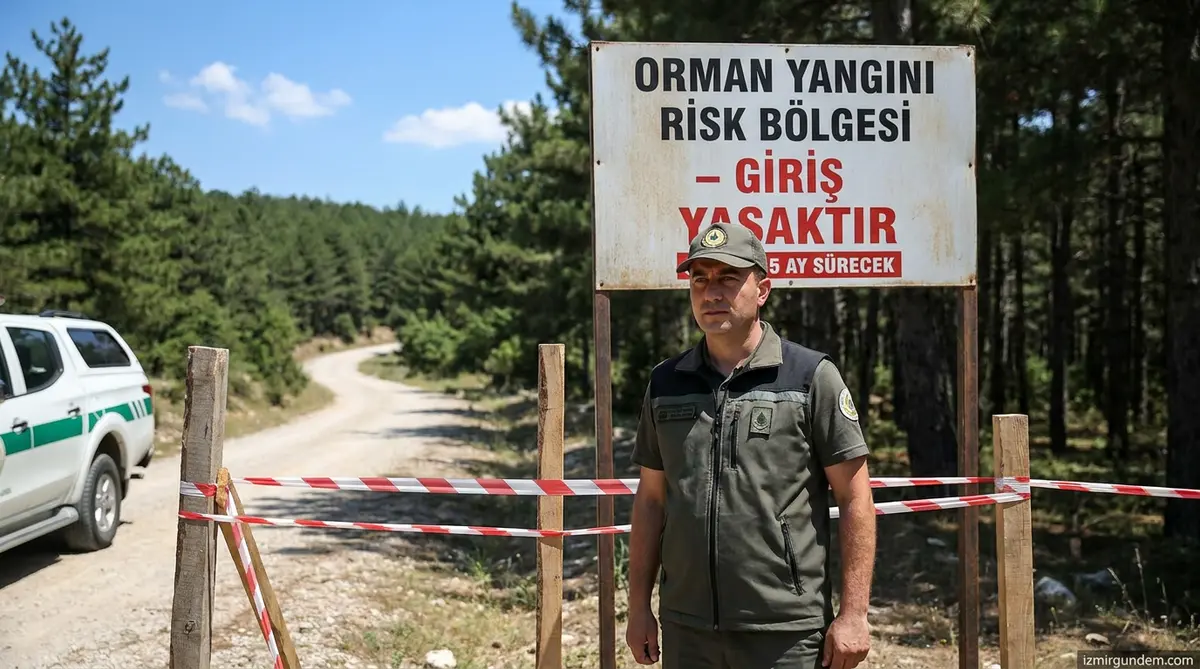 İzmir'de Ormanlara Giriş Yasaklandı: 5 Ay Sürecek