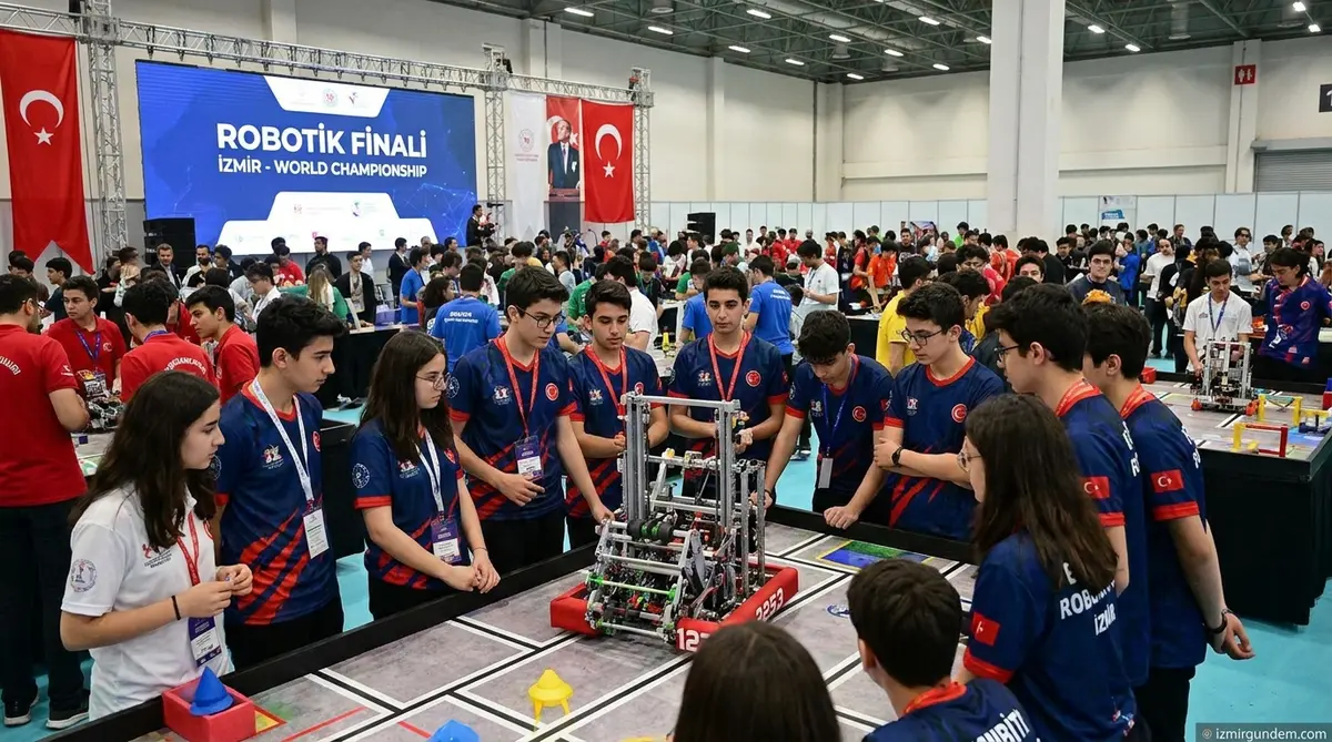 İzmir’de Robotik Finali: 254 Takım Dünya Sahnesine...