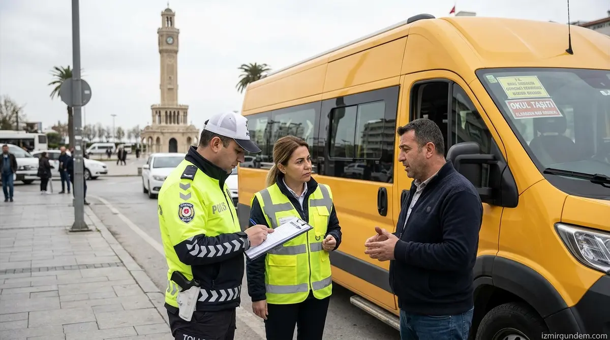 İzmir'de Servis Ücretine Rekor Ceza: Öğrenci Başı 88 Bin TL