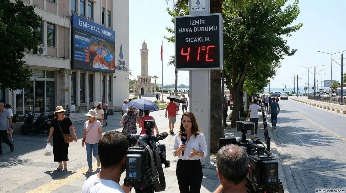 İzmir'de Sıcaklık 41 Dereceye Çıkıyor: Meteoroloji'den Kritik Uyarı