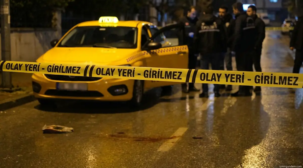 İzmir'de Taksici Cinayetinde Kan Donduran Kan İzli Alem