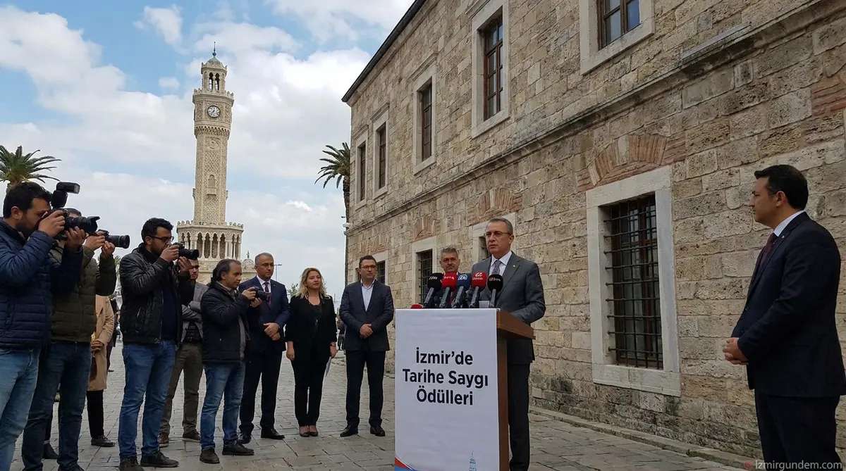 İzmir'de Tarihe Saygı Ödülleri İçin Başvurular Başladı