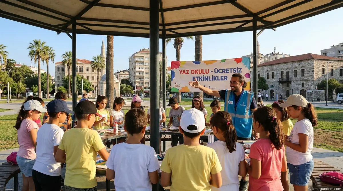 İzmir'de Çocuklara Ücretsiz Yaz Okulu Müjdesi:...