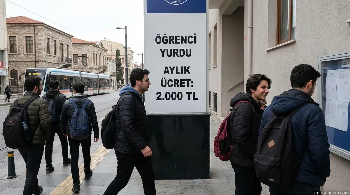 İzmir'de Öğrenci Yurdu Ücretine Zam Yok: Aylık 2 Bin TL