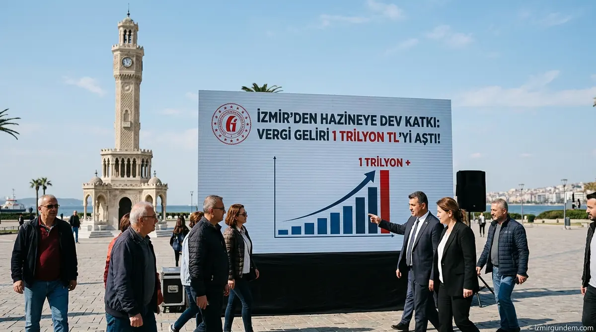 İzmir’den Hazineye Dev Katkı: Vergi Geliri 1 Trilyon TL’yi Aştı
