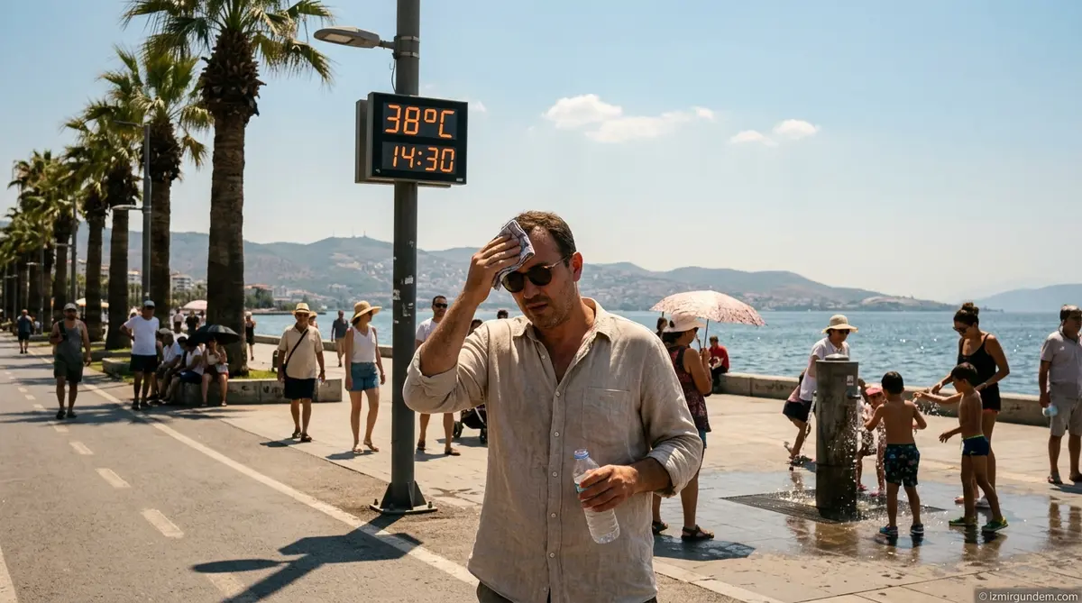 İzmir'e Libya Üzerinden Sıcak Hava Geliyor: Sıcaklıklar 8 Derece Artacak