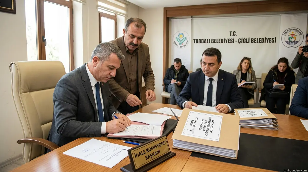 İzmir'in Dev Belediyeleri İhaleye Çıkıyor: Torbalı ve Çiğli'de Büyük Alım